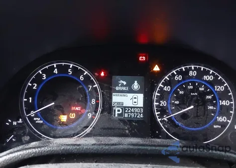 2013 Infiniti G37X z USA, uszkodzony, nr VIN JN1CV6AR0DM766469